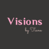 Visions by Tiana Logo on dark background